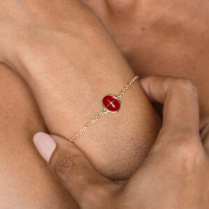 Bracciale Logo Smalto