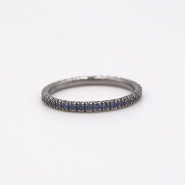 Mini Eternity Zaffiri Blu