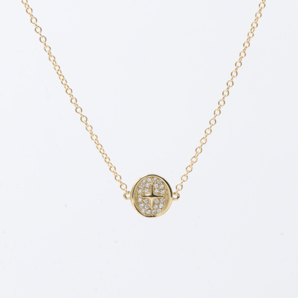 Collana oro e diamanti Linea Logo - immagine 2