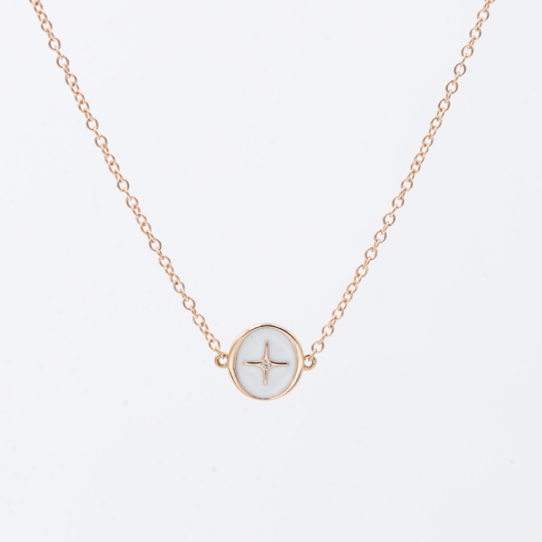 Collana oro e smalto Linea Logo - immagine 2