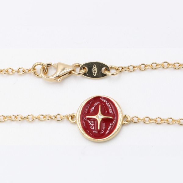 Collana oro e diamante Linea Logo - immagine 3