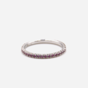 Mini Eternity Zaffiri rosa