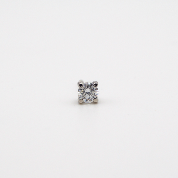 Orecchino Punto Luce Diamante - immagine 2