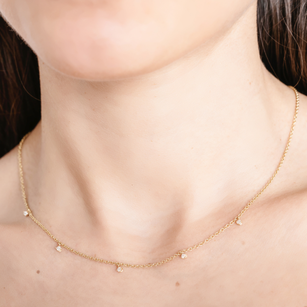 Collana oro e diamanti Linea Splendida