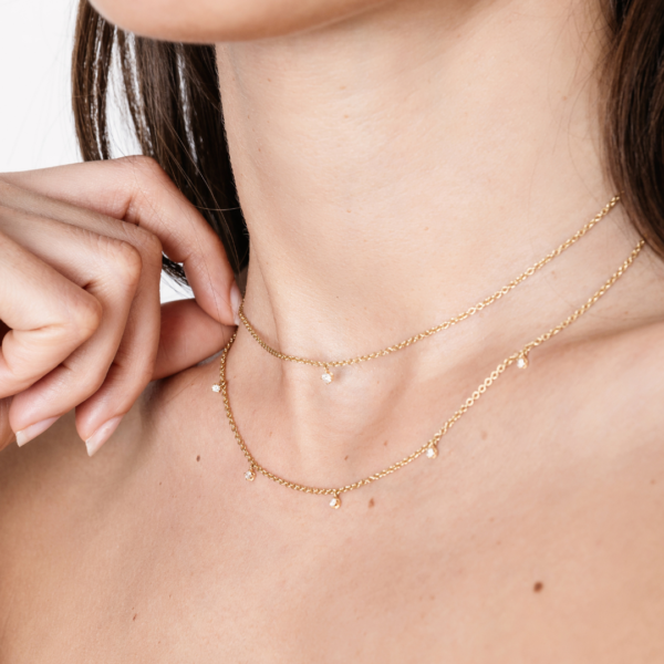 Collana oro e diamanti Linea Splendida - immagine 2