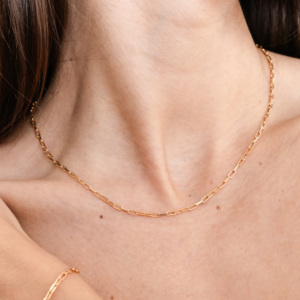 Collana oro Linea Infinita