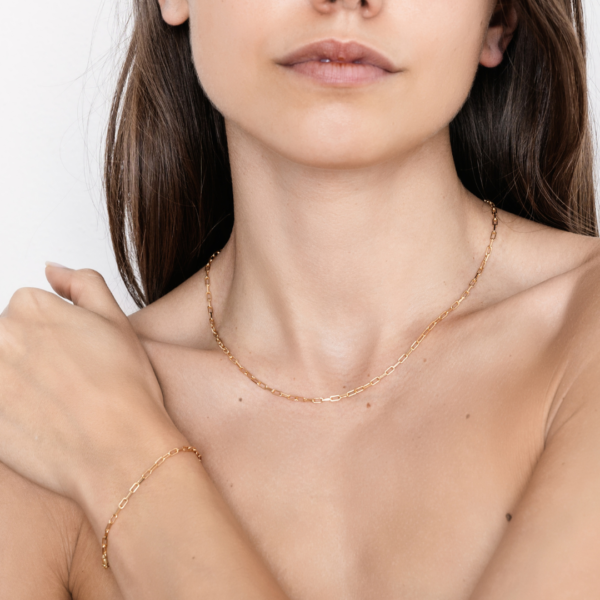 Bracciale in oro Linea Infinita - immagine 3