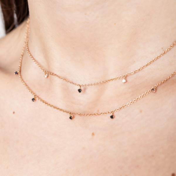Collana oro e diamanti Linea Splendida - immagine 2