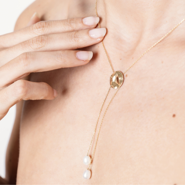 Collana oro e perle Linea Impero - immagine 2