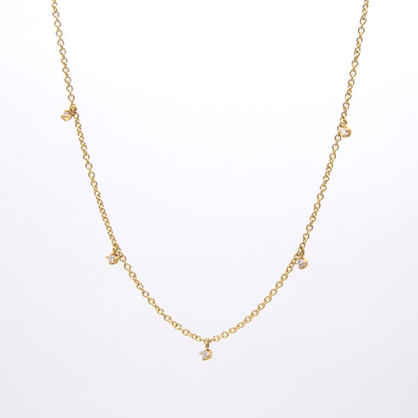 Collana oro e diamanti Linea Splendida - immagine 3