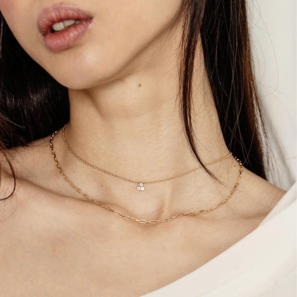 Collana oro e diamanti Linea Armonia - immagine 3